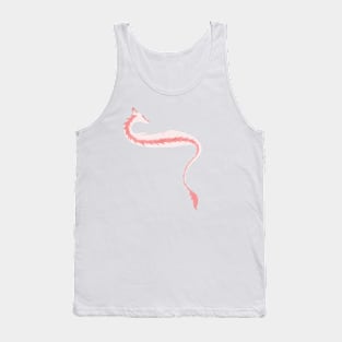 Pink fluffy Dragon Tank Top